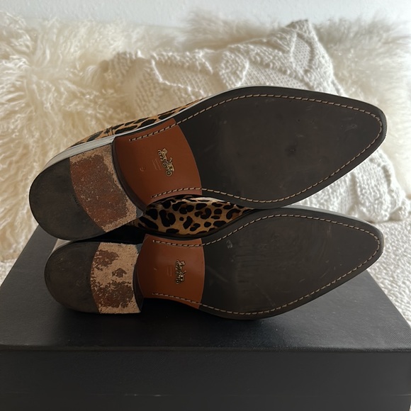 Coach Shoe Bowery Chelsea Boot Leopard Natural Haircalf 9 B - Picture 6 of 7